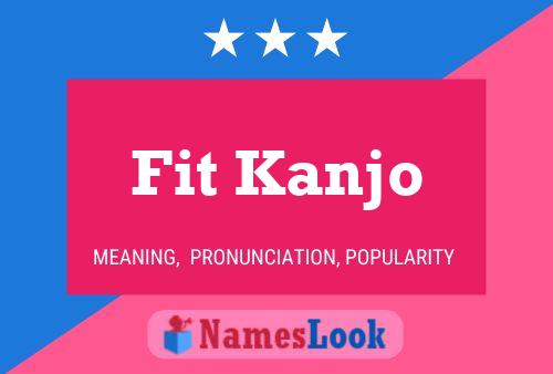 Fit Kanjo 名字海报