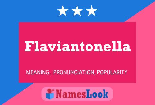 Flaviantonella 名字海报