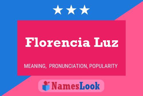 Florencia Luz 名字海报