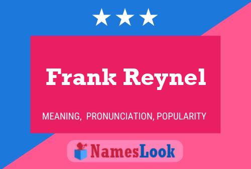 Frank Reynel 名字海报