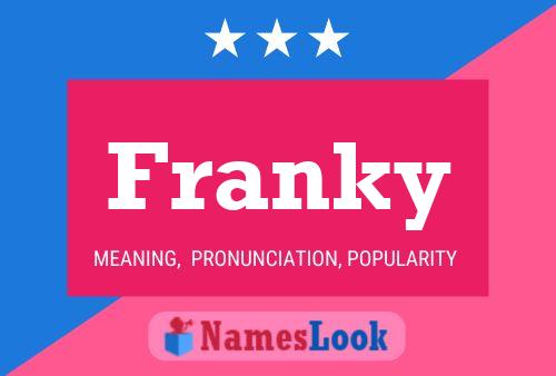 Franky 名字海报