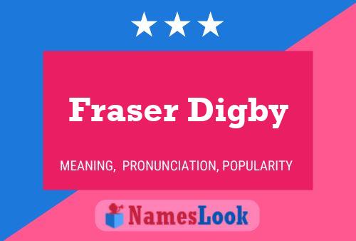 Fraser Digby 名字海报