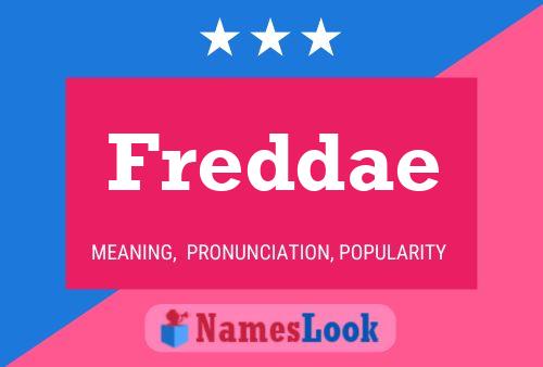 Freddae 名字海报