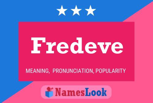 Fredeve 名字海报