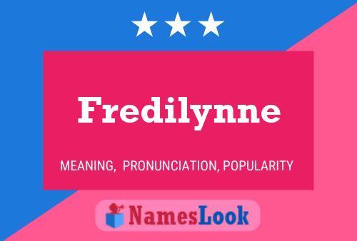 Fredilynne 名字海报