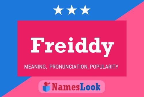 Freiddy 名字海报