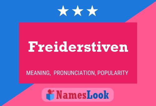 Freiderstiven 名字海报