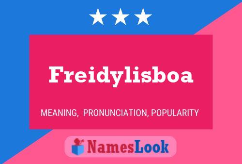 Freidylisboa 名字海报