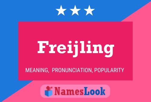 Freijling 名字海报