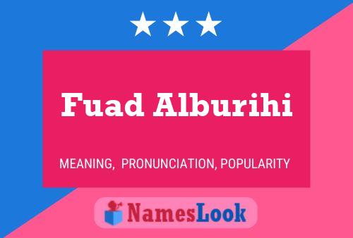 Fuad Alburihi 名字海报