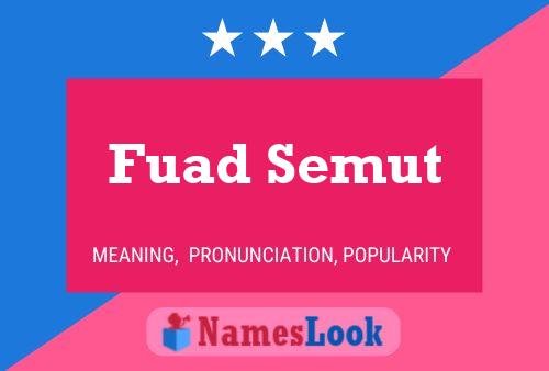 Fuad Semut 名字海报