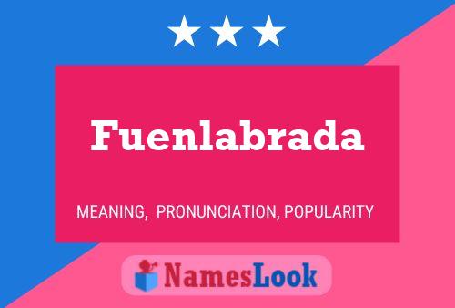 Fuenlabrada 名字海报