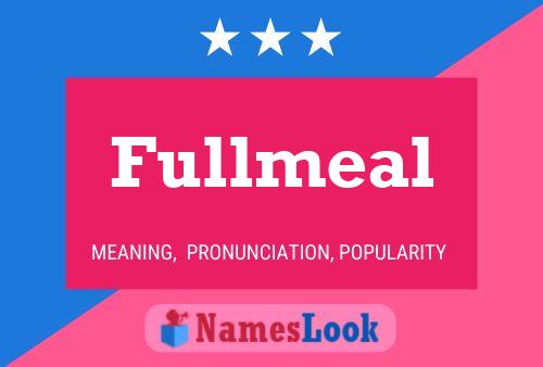 Fullmeal 名字海报