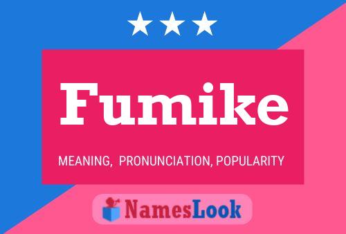 Fumike 名字海报