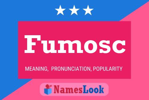 Fumosc 名字海报