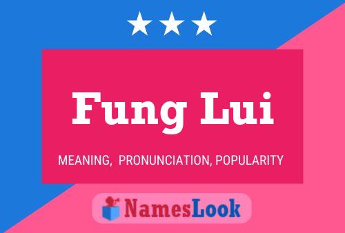 Fung Lui 名字海报