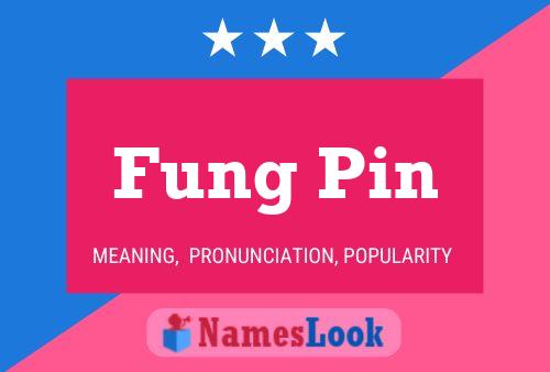 Fung Pin 名字海报