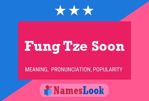 Fung Tze Soon 名字海报