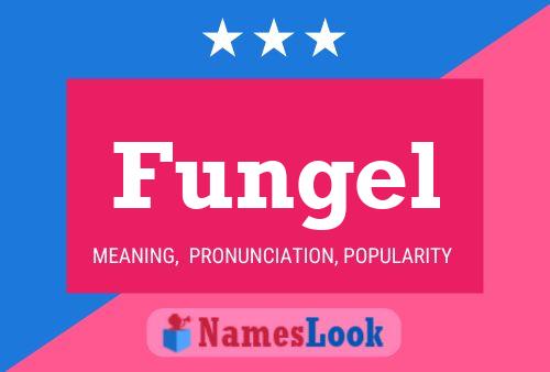 Fungel 名字海报