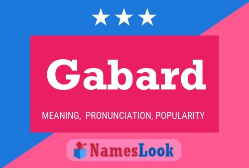 Gabard 名字海报