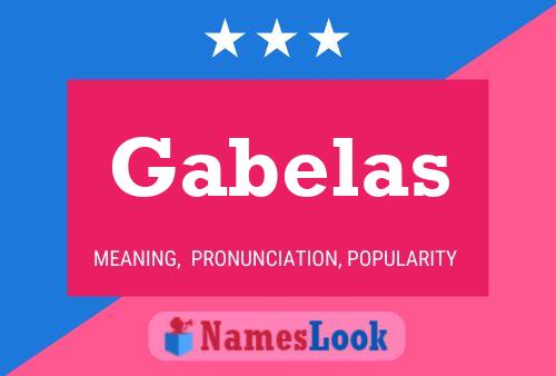 Gabelas 名字海报