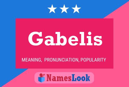 Gabelis 名字海报