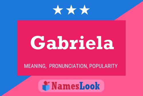 Gabriela 名字海报