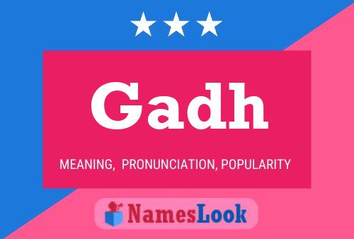 Gadh 名字海报