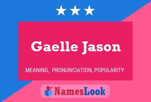 Gaelle Jason 名字海报