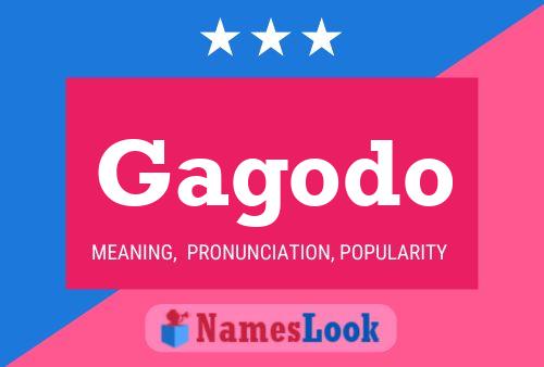 Gagodo 名字海报