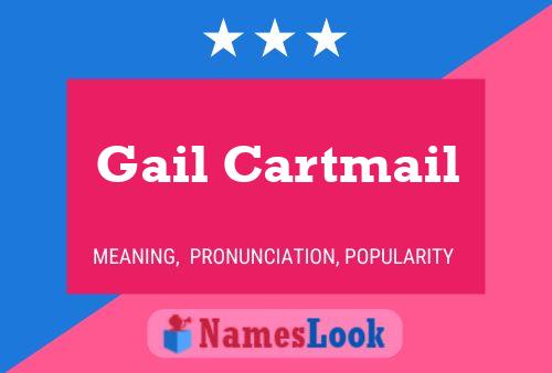 Gail Cartmail 名字海报