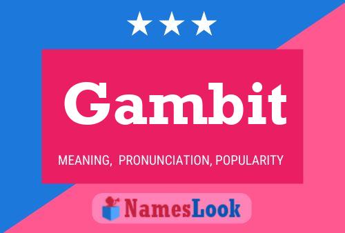 Gambit 名字海报