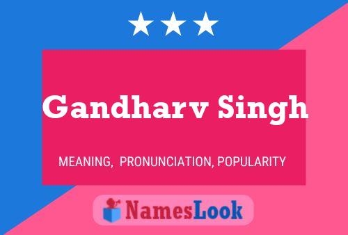 Gandharv Singh 名字海报