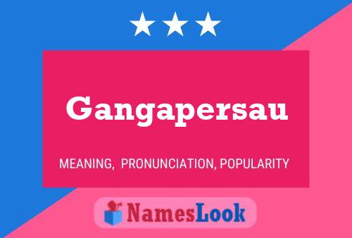 Gangapersau 名字海报