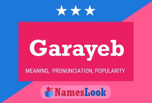 Garayeb 名字海报