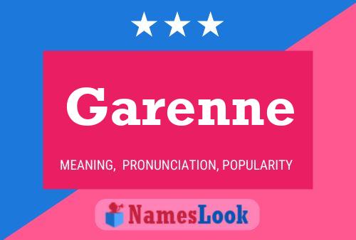 Garenne 名字海报