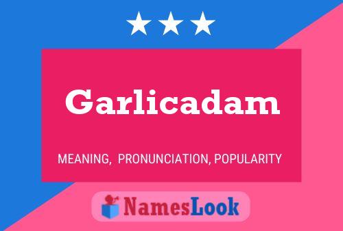 Garlicadam 名字海报