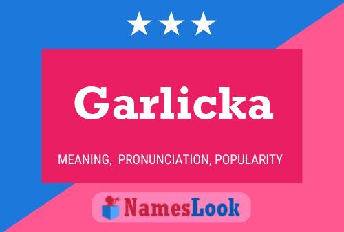 Garlicka 名字海报