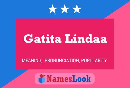 Gatita Lindaa 名字海报