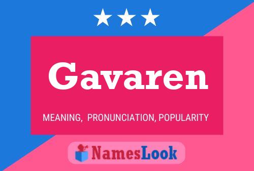 Gavaren 名字海报