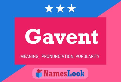 Gavent 名字海报