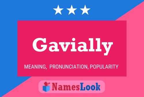 Gavially 名字海报