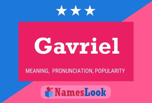 Gavriel 名字海报