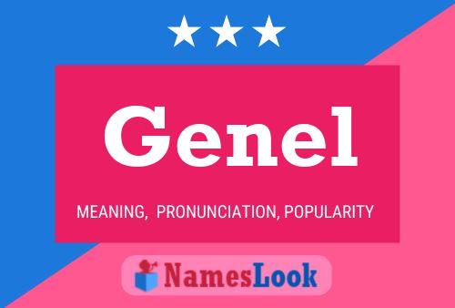 Genel 名字海报