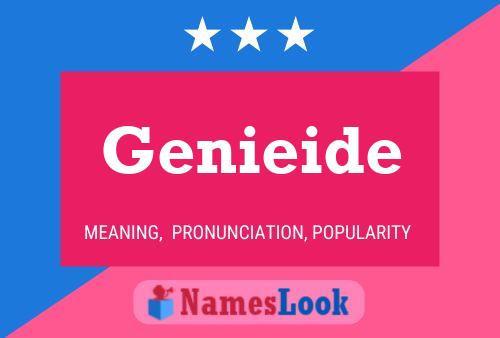 Genieide 名字海报