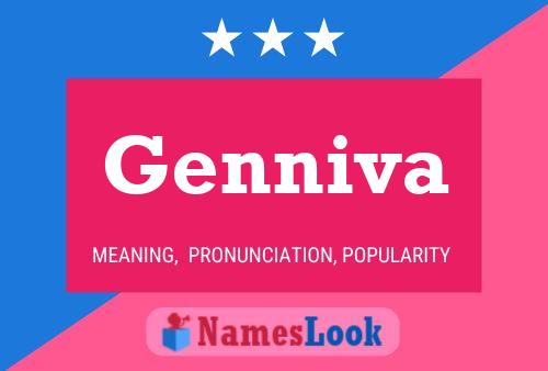 Genniva 名字海报