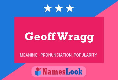 Geoff Wragg 名字海报