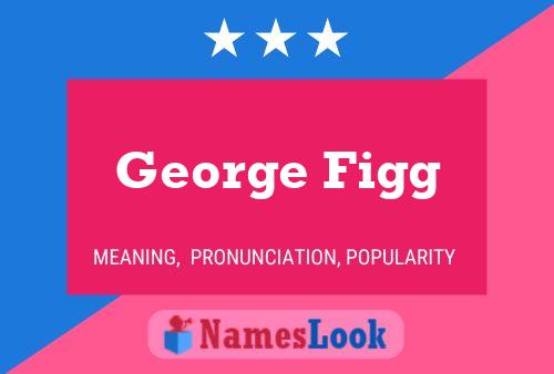 George Figg 名字海报