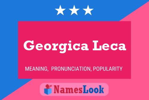 Georgica Leca 名字海报