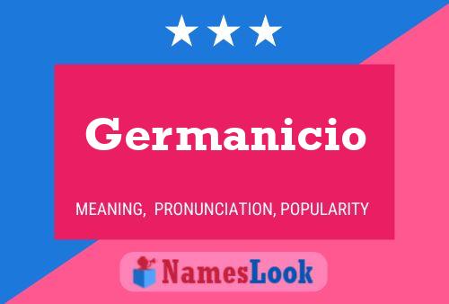 Germanicio 名字海报